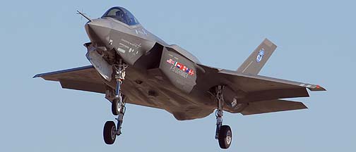 Lockheed-Martin F-35A Lightning II at Edwards Air Force Base, October 23, 2008